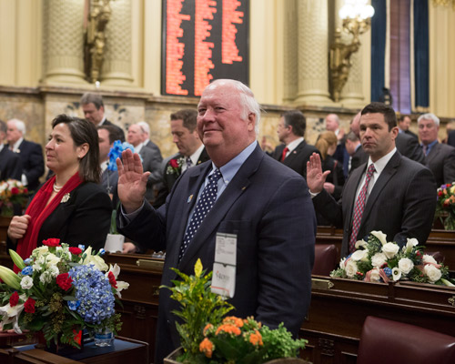 Brooks Takes Oath of Office to Serve 54th Legislative District 